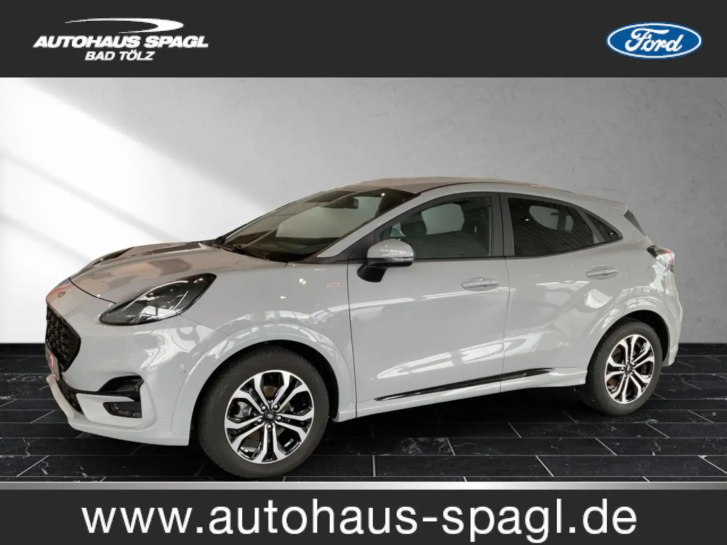 Ford Puma Hybrid ST-Line X Bluetooth Navi LED Klima Grijs - 1