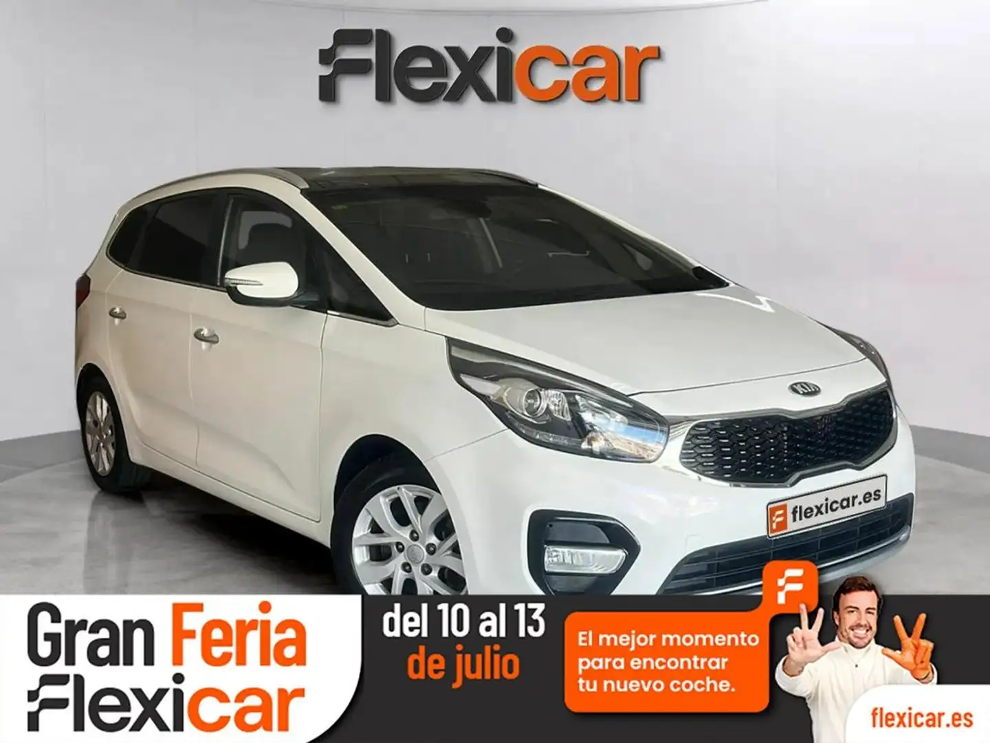 Kia Carens 1.7 CRDi VGT 85kW UEFA Euro2016 Eco-Dyn Blanco - 1