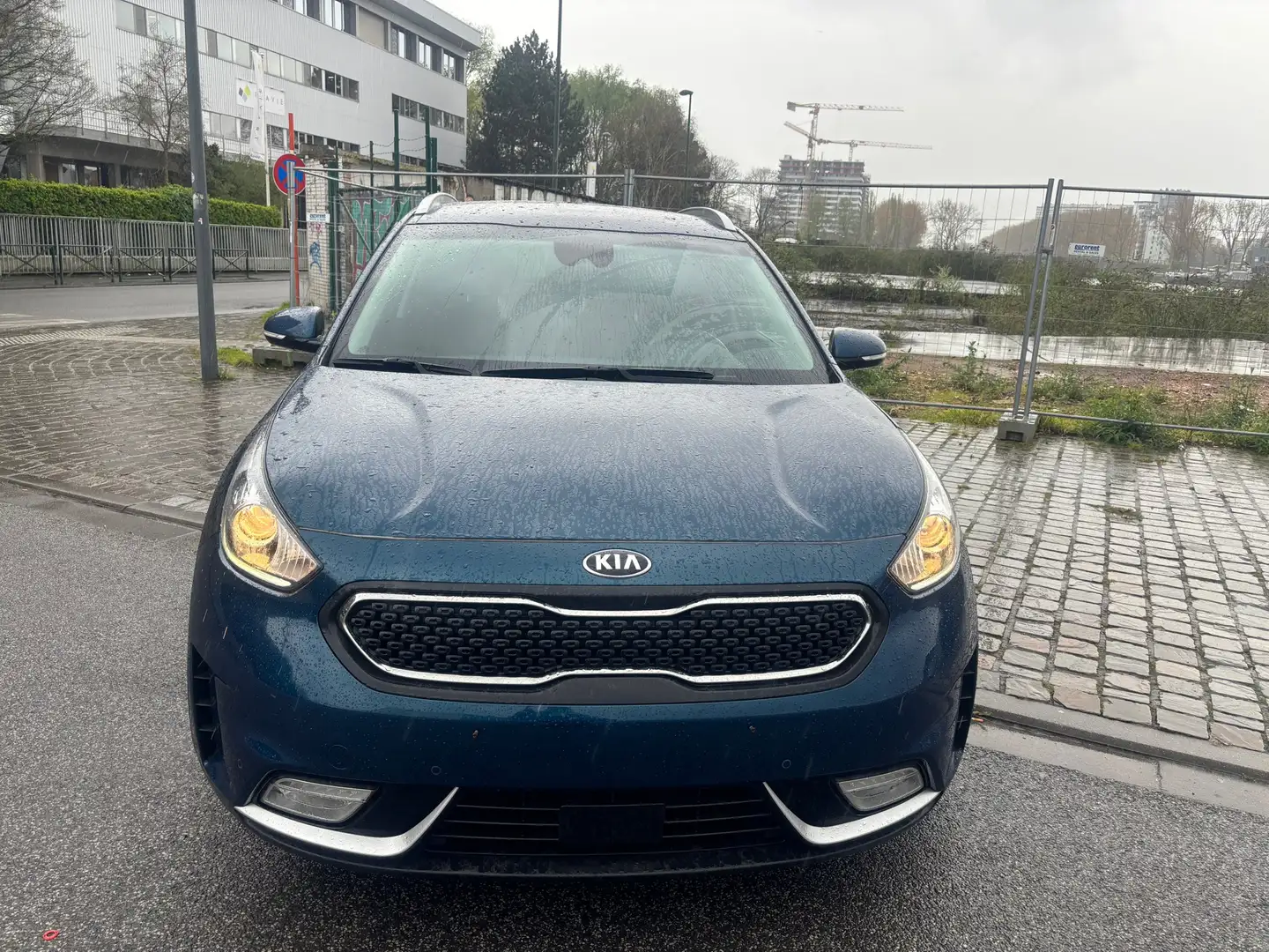 Kia Niro 1.6 GDi Hybride Navi Edition Blauw - 1