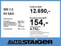 Fiat 500 1.2 8V S&S Star Pano+SD+LM+PDC+Facelift+AUT Schwarz - thumbnail 4