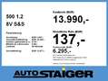 Fiat 500 1.2 8V S&S Star Pano+SD+LM+PDC+Facelift+AUT Schwarz - thumbnail 2