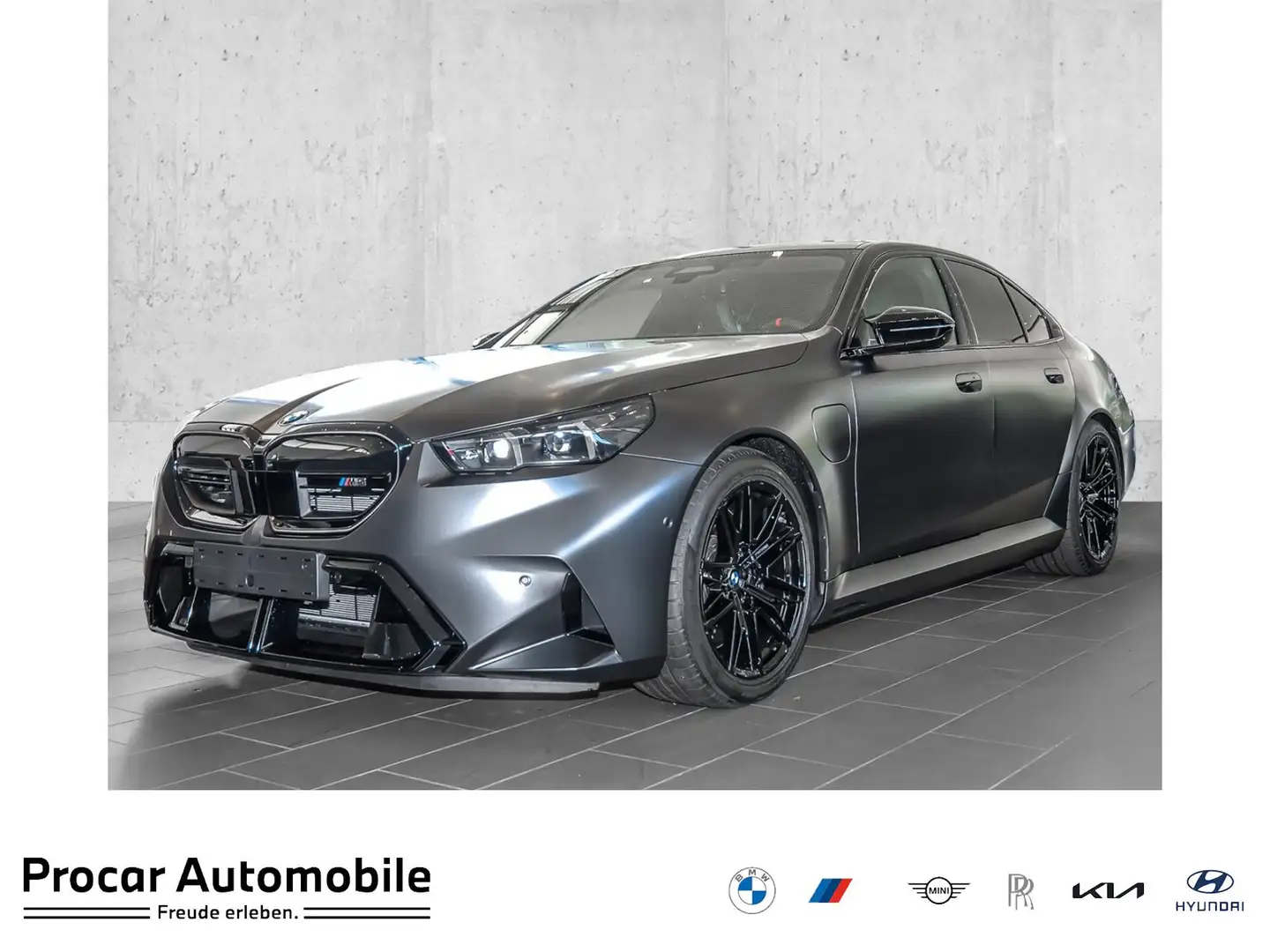 BMW M5 Limousine V-MAX PANO 360° HuD FROZEN Grey Gri - 1