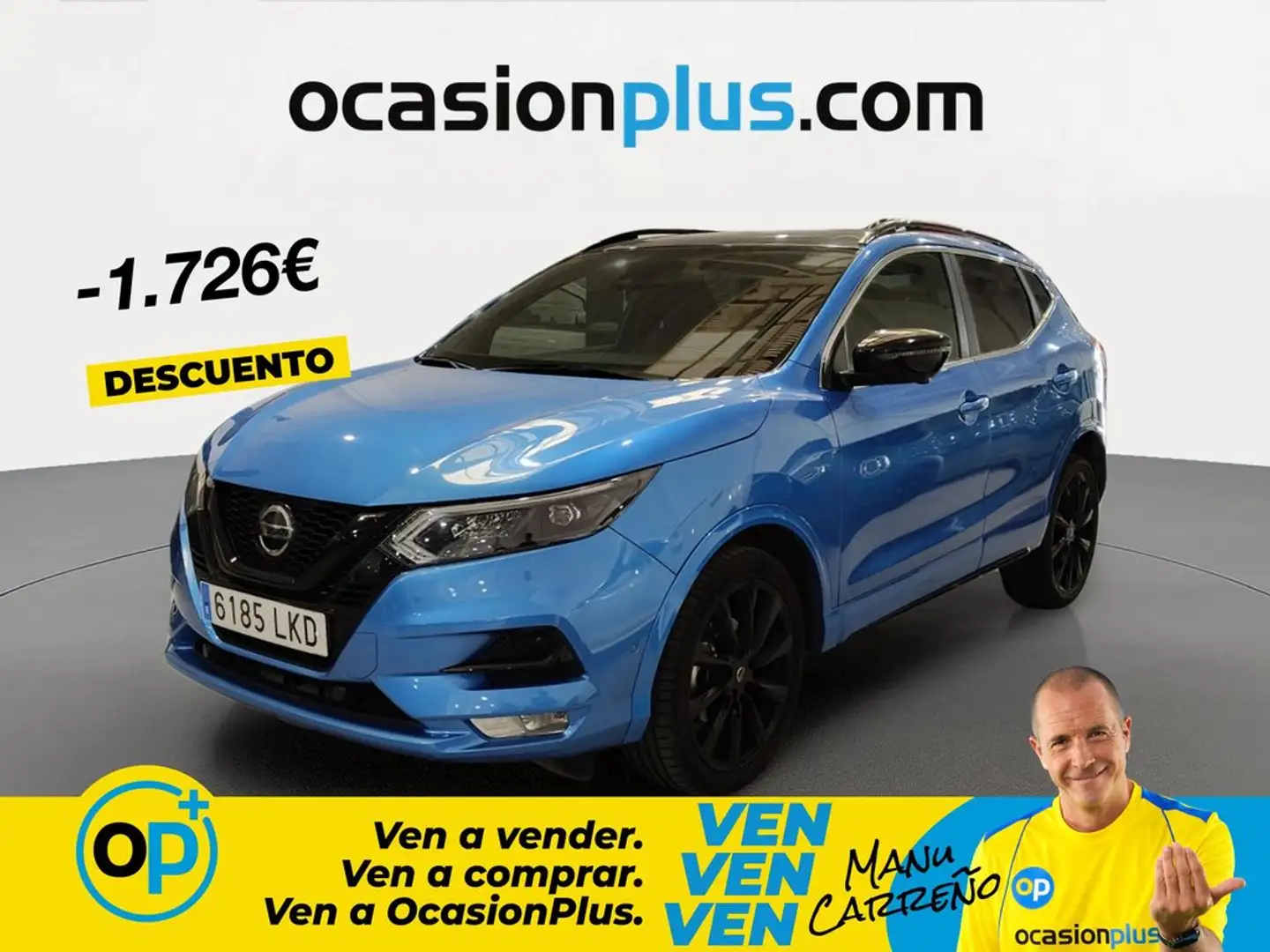 Nissan Qashqai 1.3 DIG-T N-Tec 4x2 DCT 117kW Azul - 1