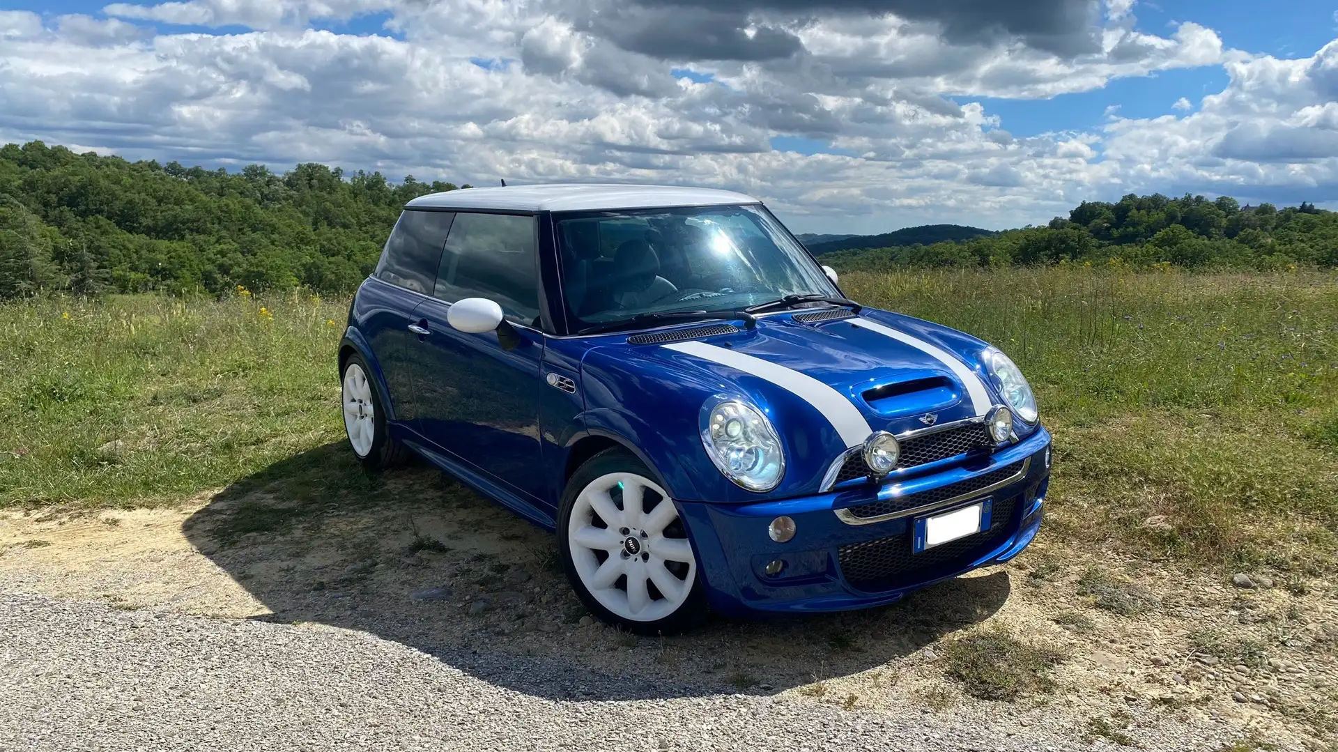MINI John Cooper Works Niebieski - 1