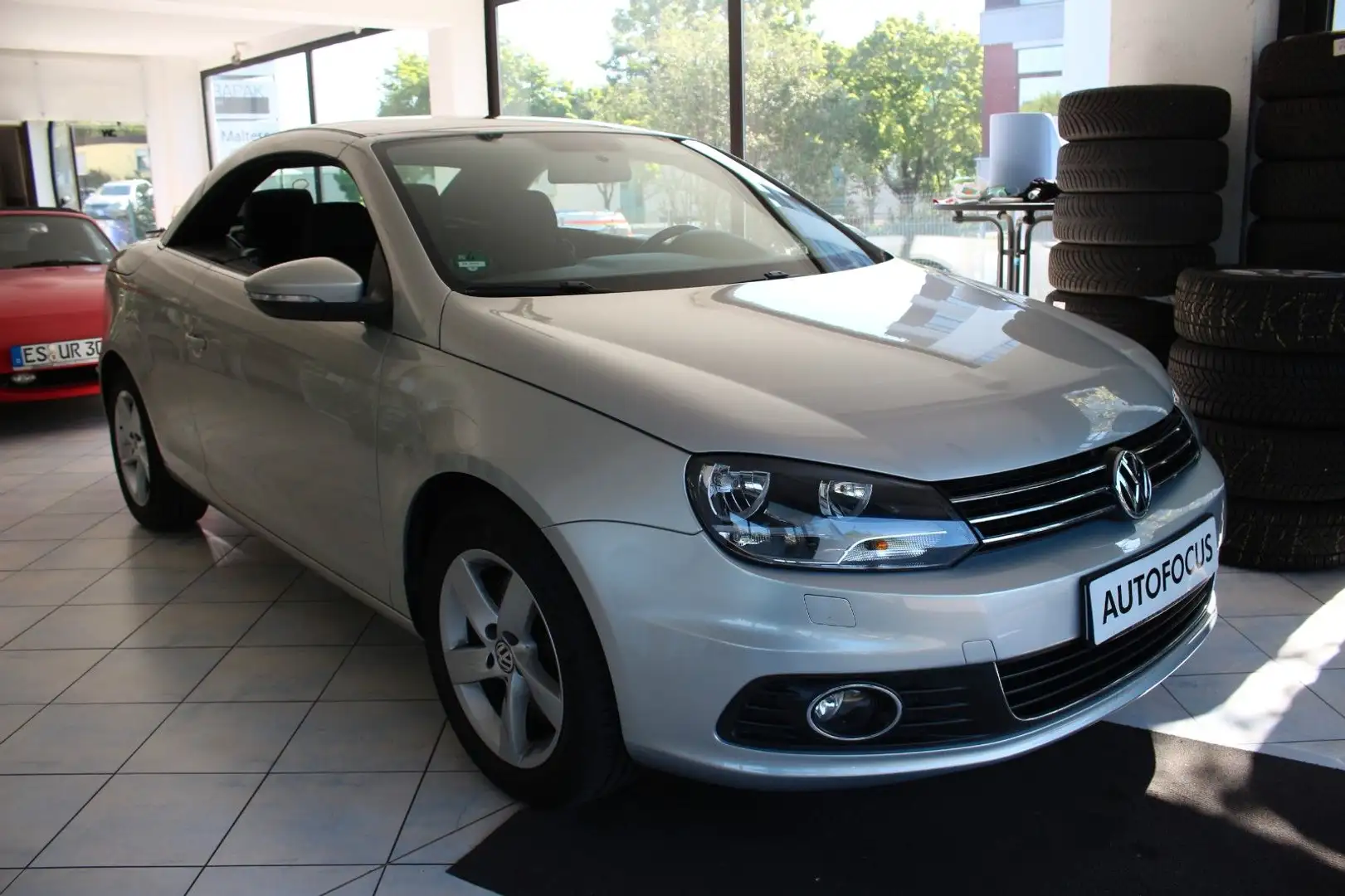 Volkswagen Eos Basis BMT Silber - 1