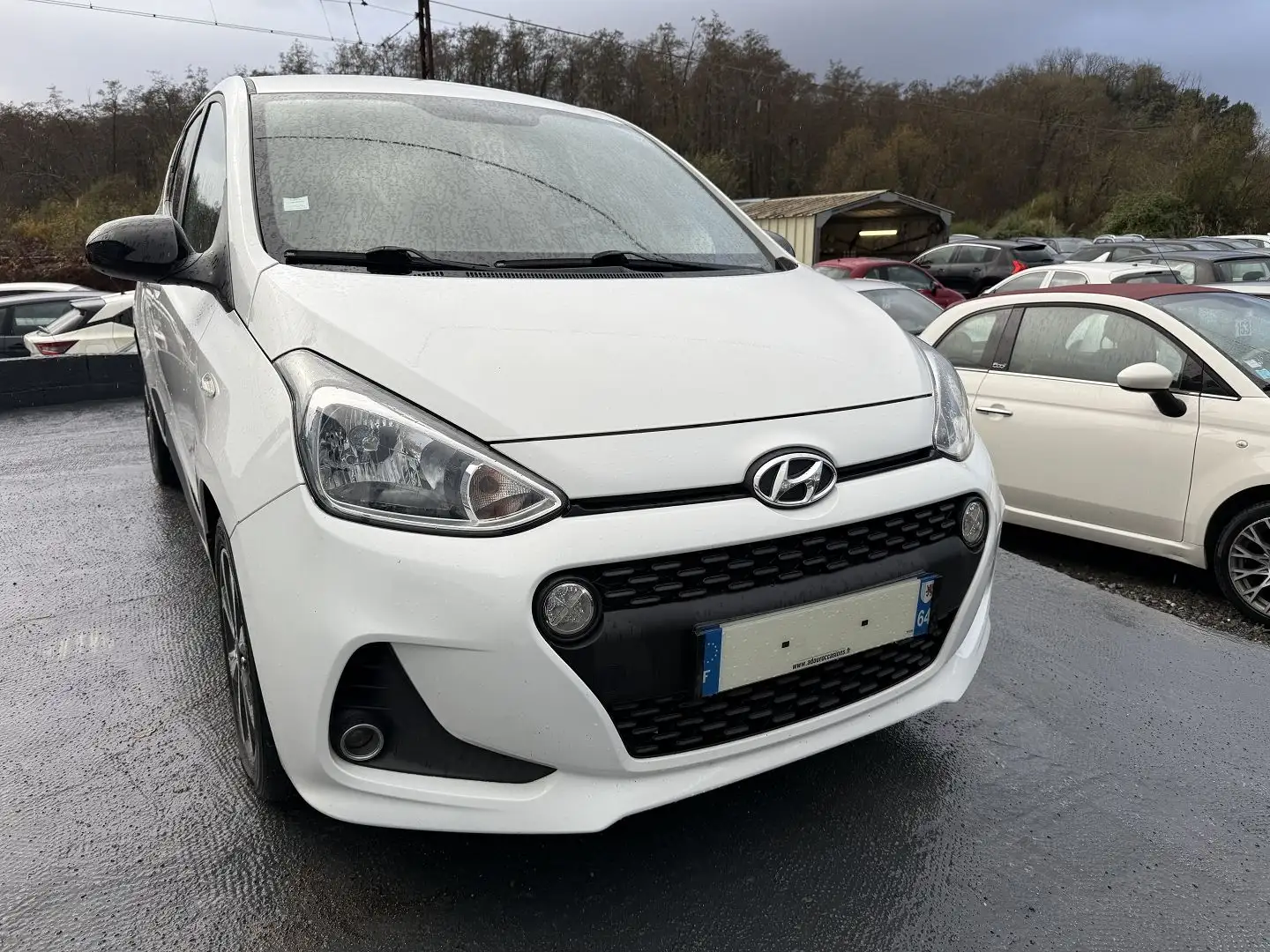 Hyundai i10 1.0 66CH INTUITIVE EURO6D-TEMP Blanc - 1
