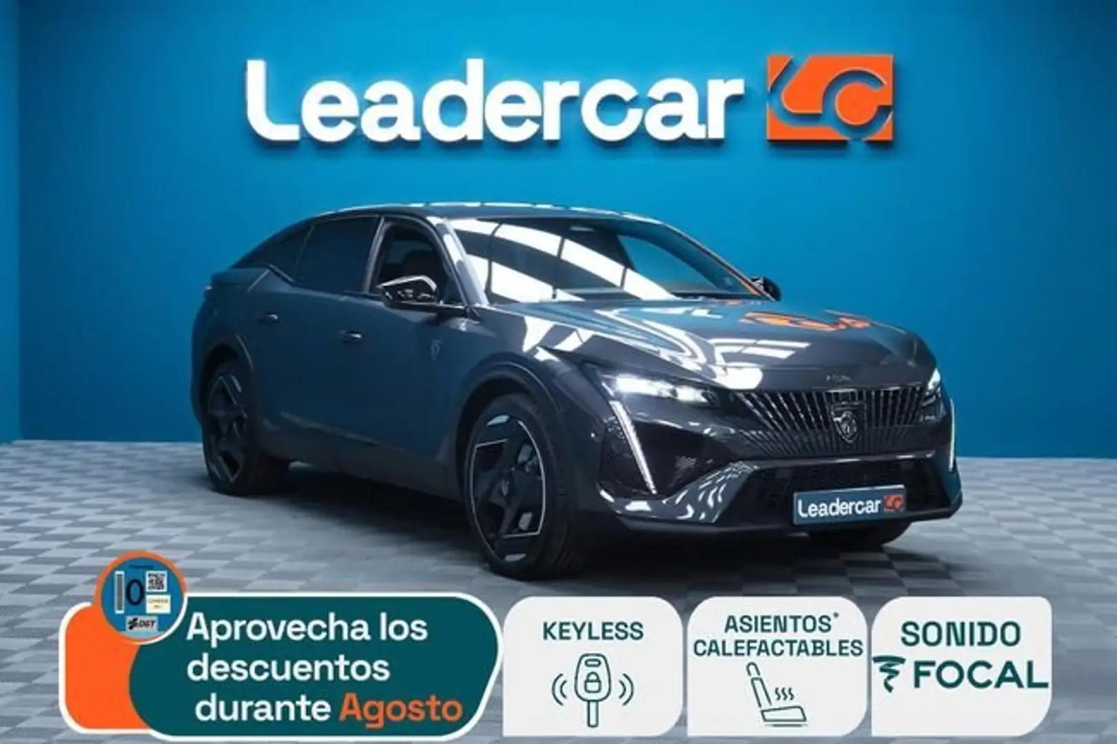 Peugeot 408 GT PHEV 225 e-EAT8 Gris - 1