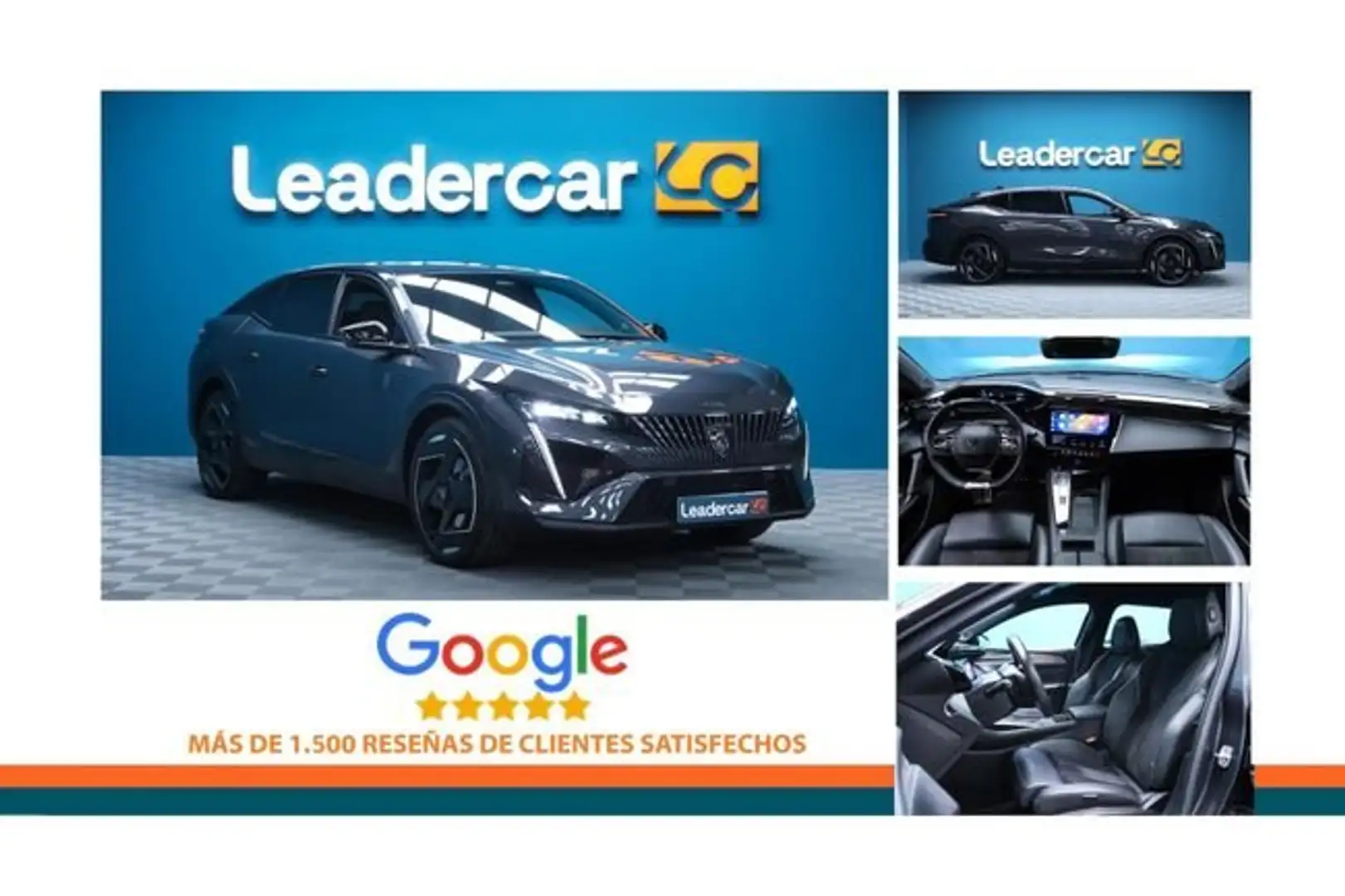 Peugeot 408 GT PHEV 225 e-EAT8 Gris - 2