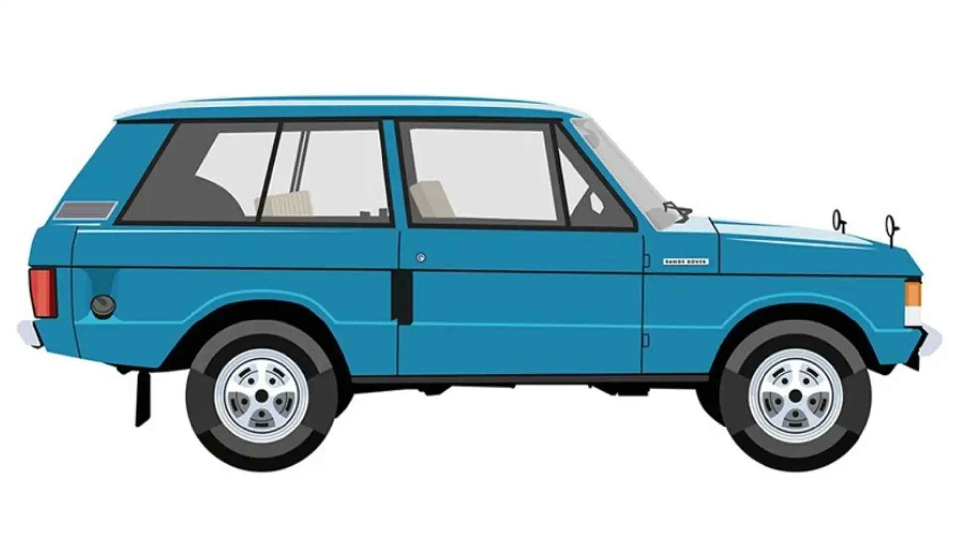 Land Rover Range Rover CLASSIC Modrá - 1