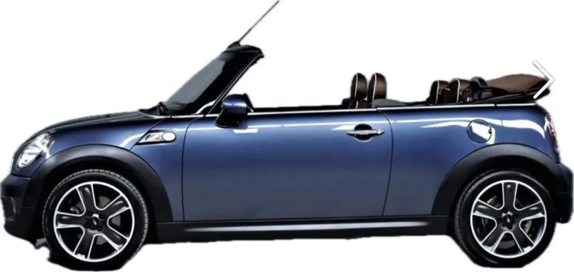 MINI Cooper S Cabrio 1.6 S Chili Automaat Cabrio 79.100 km! Blauw - 2