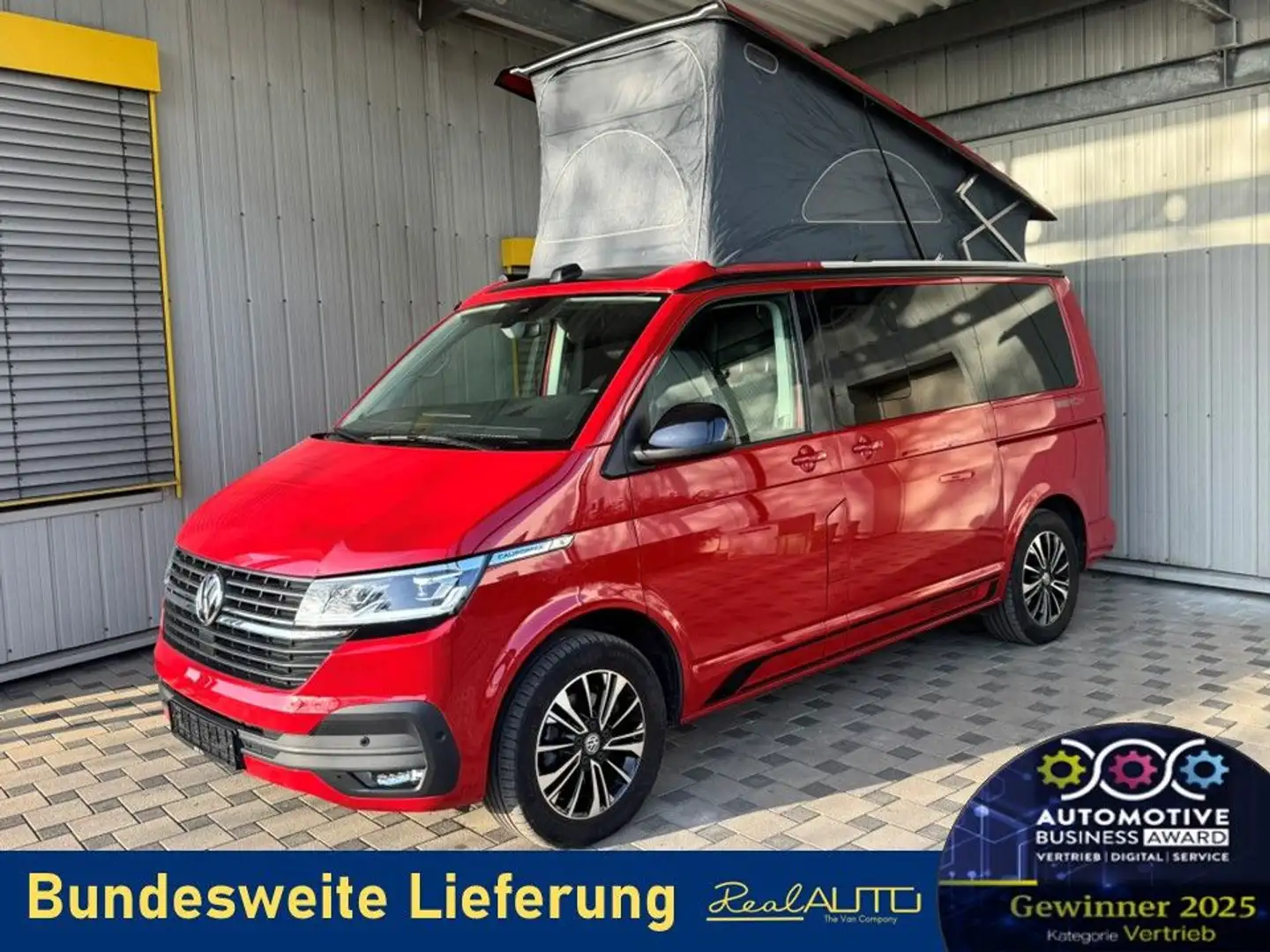 Volkswagen T6 California 6.1 TDI DSG 4Motion Beach Edition Rojo - 1
