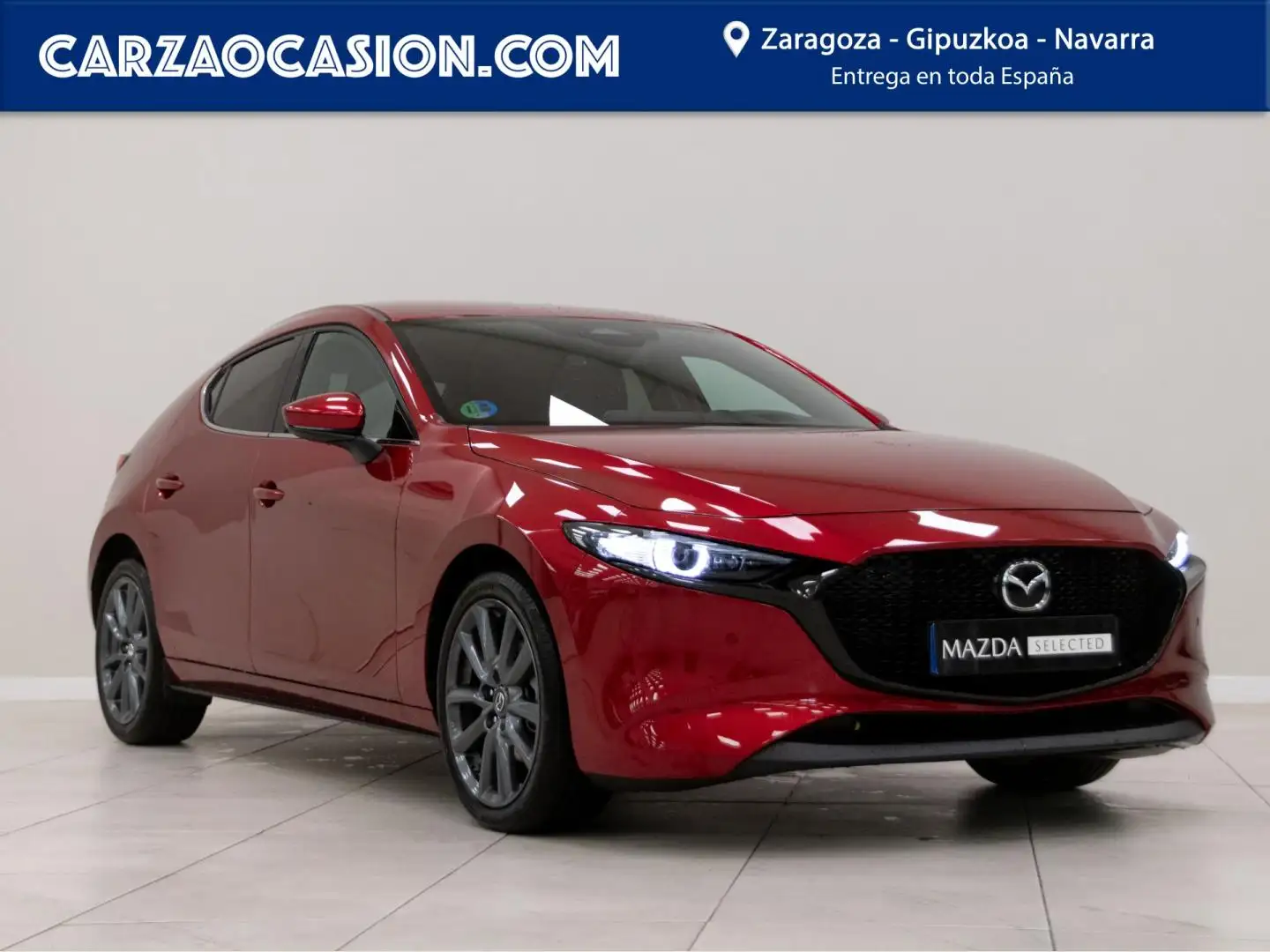 Mazda 3 2.5L e-SKYACTIV G MHEV 103kW (140CV) 6MT FWD Centr Rojo - 1