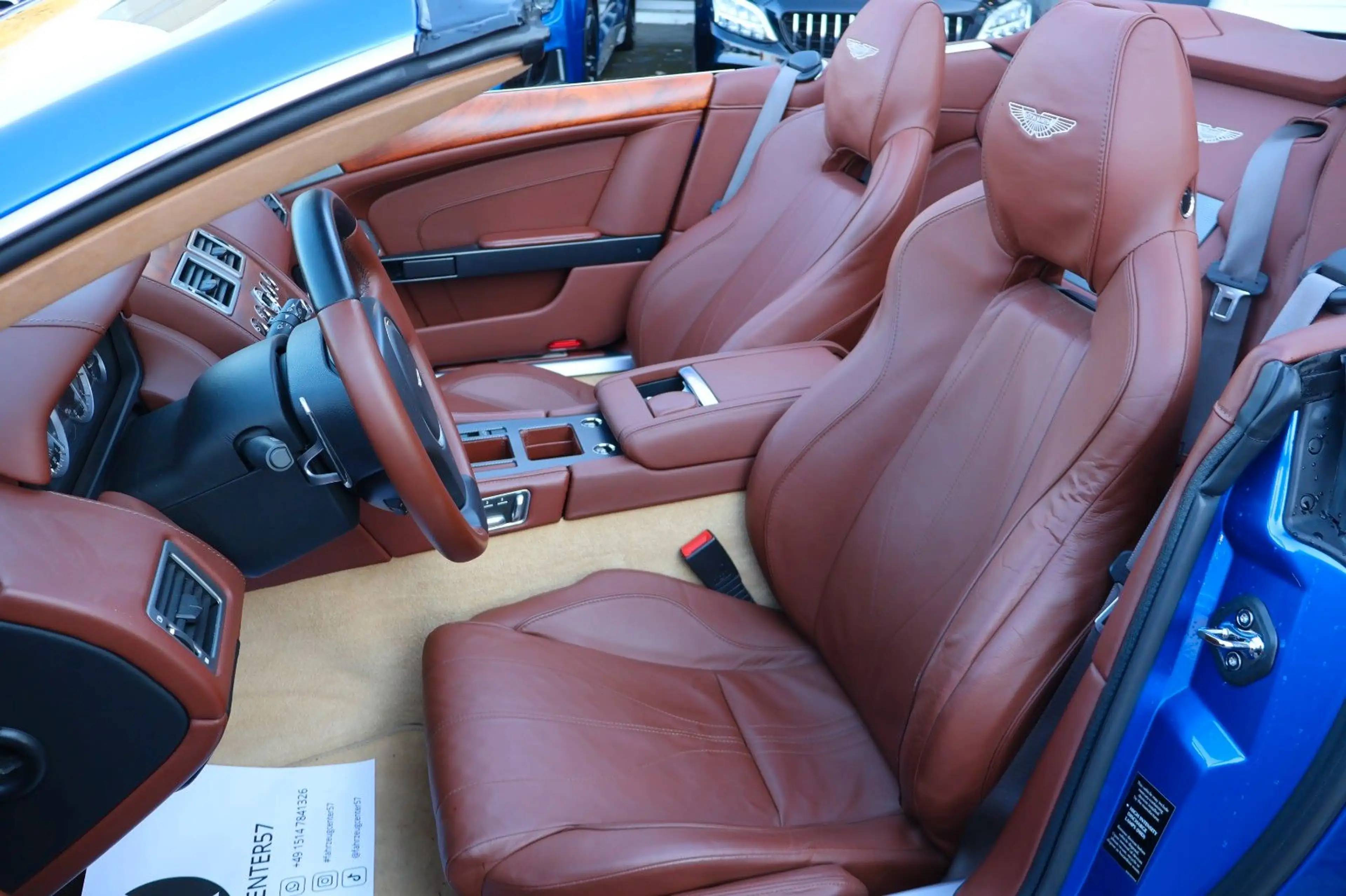 Aston Martin DB9 6.0 VOLANTE V12 CABRIO/RFK/KERAMIK/BI-XENON — photo 10
