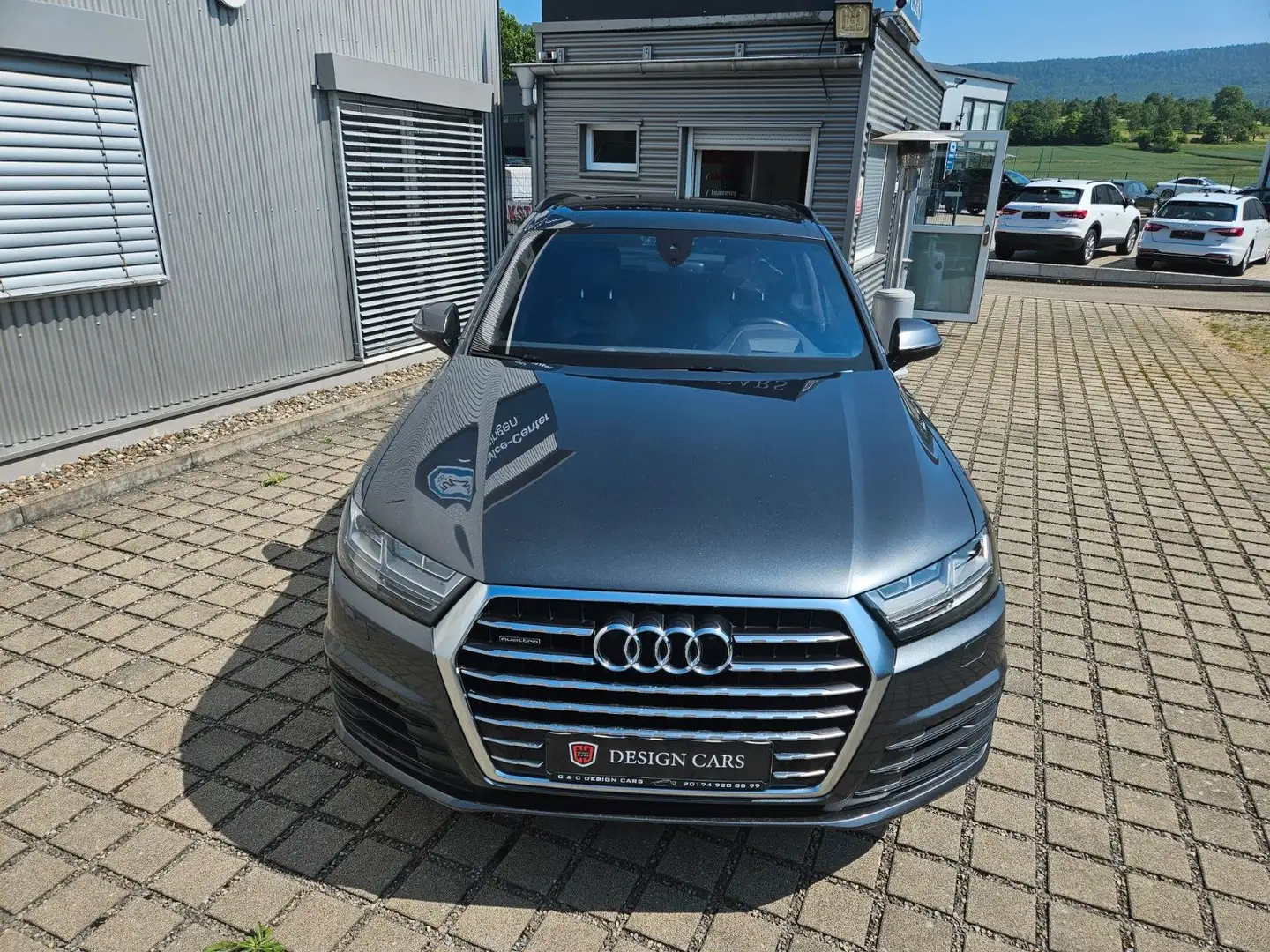Audi Q7 3.0 TDI S Line Virt Nachts HuP Stand  22 Zoll Grau - 2