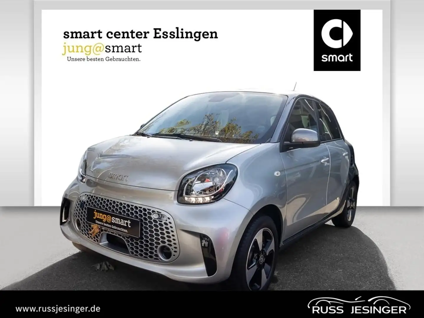 smart forFour EQ passion *Advanced*Navi*Klima*LadeK*SH Argent - 1