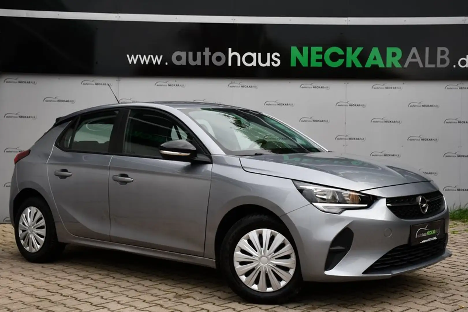 Opel Corsa F Edition**1.Hand**Scheckheftgepflegt** Grau - 1