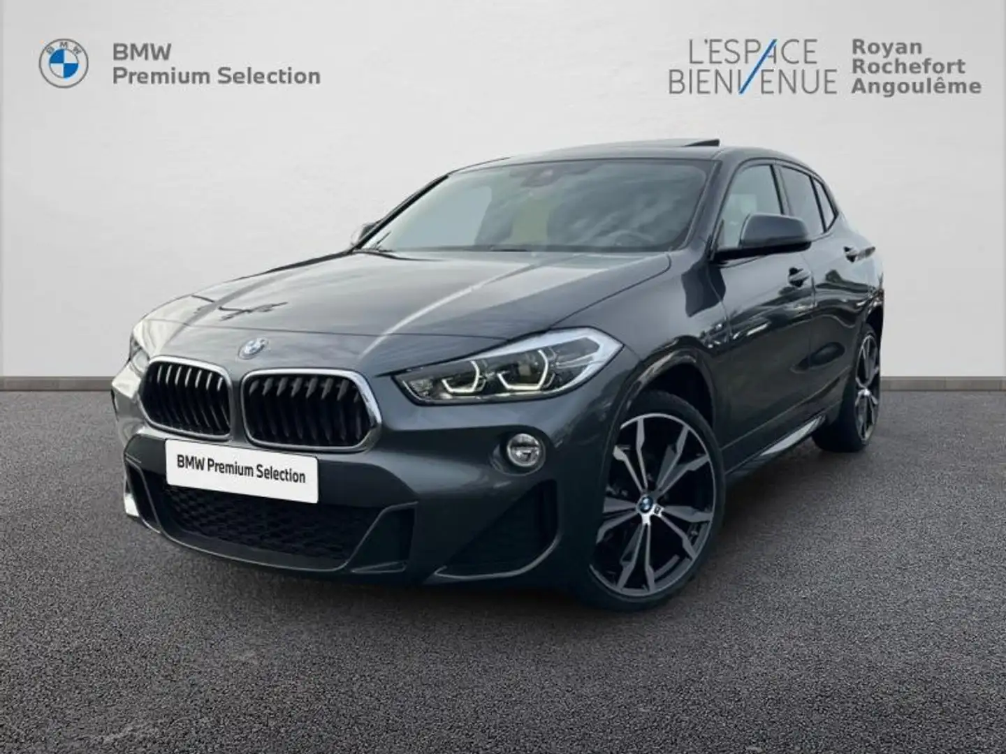 BMW X2 sDrive18iA 140ch M Sport DKG7 Euro6d-T 129g Gris - 1