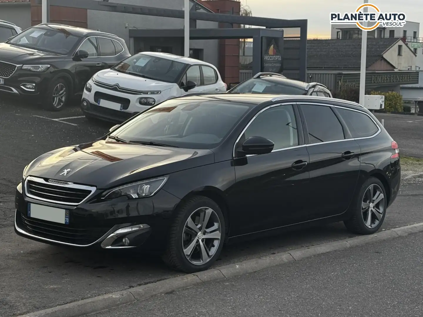 Peugeot 308 2.0 BlueHDi S\u0026S - 150 CV - BV EAT6. Dès 144 €/mois Noir - 1