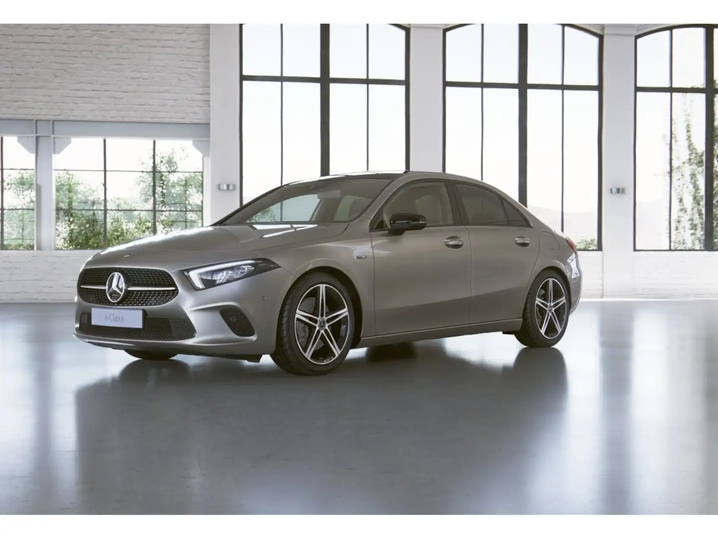 Mercedes-Benz A 250 e Limousine PROGRESSIVE+KAM+LED+NIGHT+PANO Silber - 2