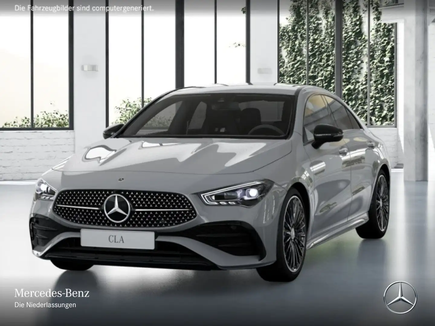 Mercedes-Benz CLA 200 AMG+NIGHT+AHK+MULTIBEAM+KAMERA+TOTW+7G Grau - 2