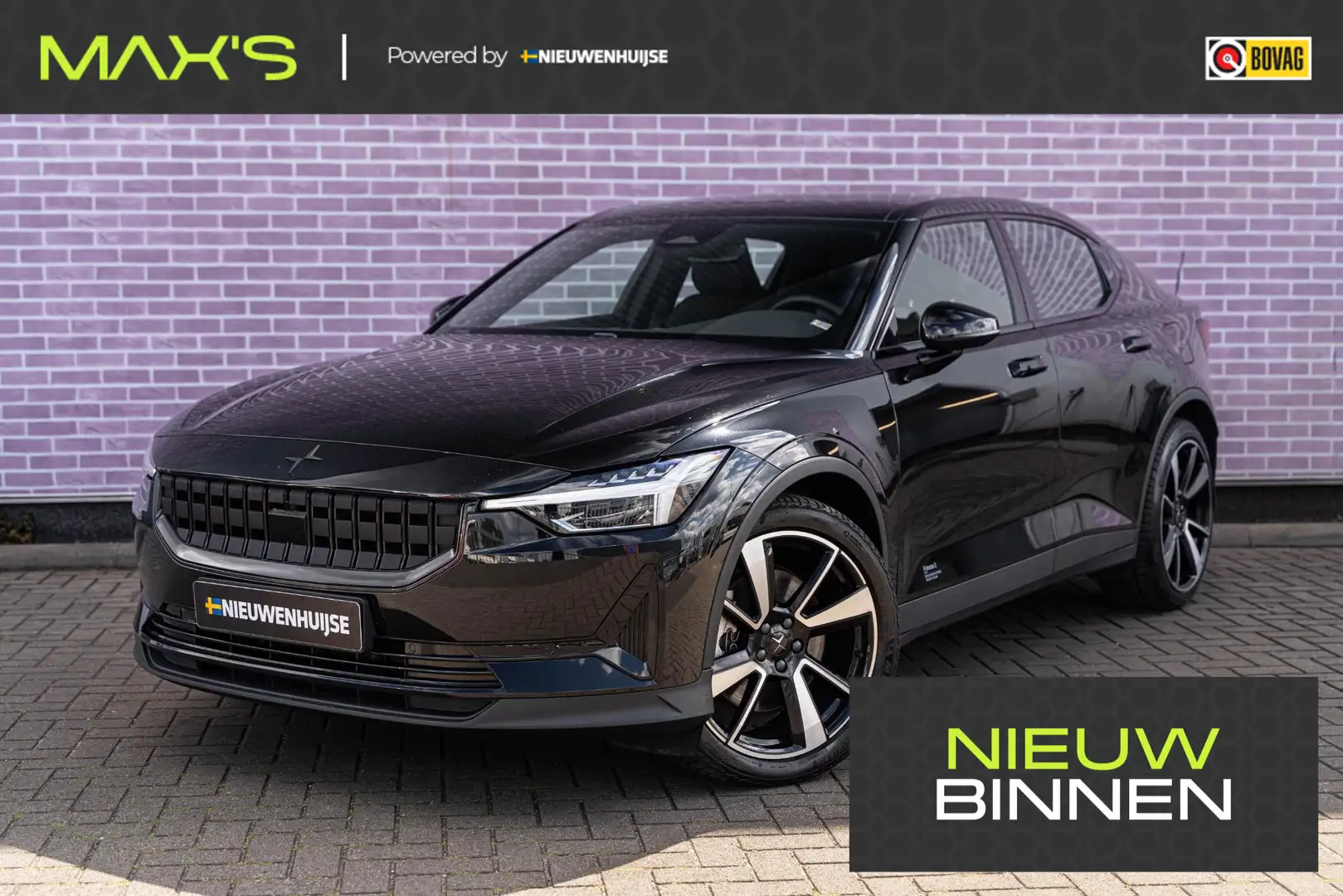 Polestar 2 Long Range Single Motor 78 kWh | Plus | 20" velgen Zwart - 1