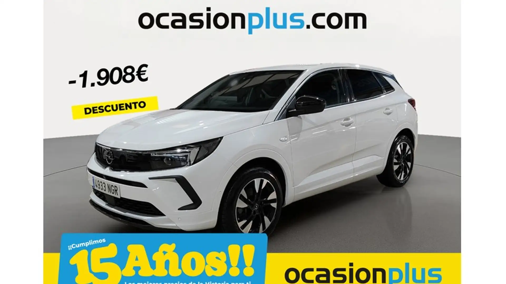 Opel Grandland 1.5CDTi S&S Business Edition Aut. 130 Blanc - 1