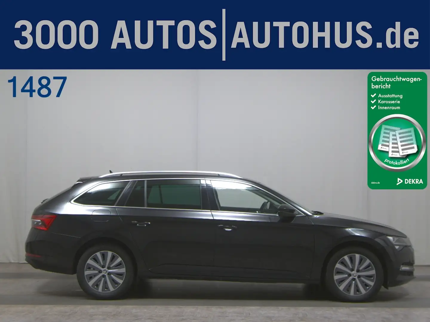 Skoda Superb Combi 2.0 TDI Style Navi ACC 360° LED vc Noir - 1