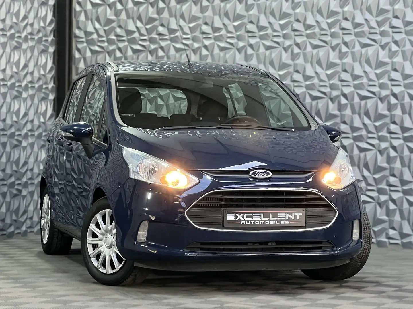 Ford B-Max 1.0 EcoBoost Sync Edition*AIRCO*BLUETOOTH*GARANTIE Bleu - 2