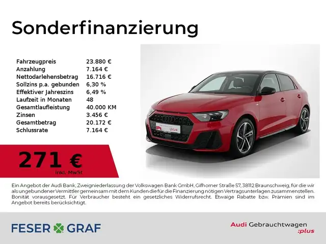 2025 Audi A1 in Red for sale