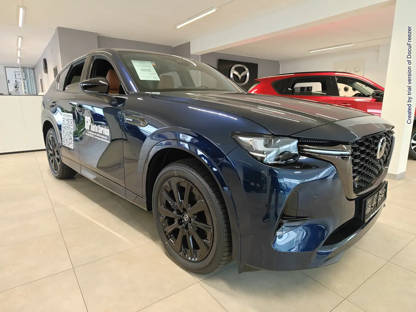 Mazda CX-60 CX-60 AWD HOMURA PLUS Leder Terracotta*Leasing* Blau - 2