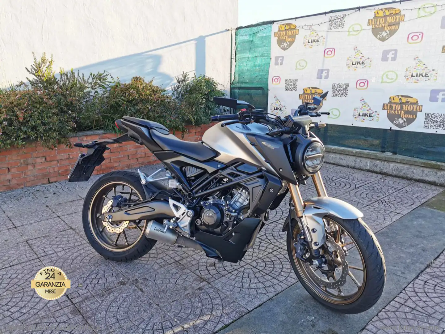 Honda CB 125 CB 125 R RATE AUTO MOTO SCOOTER Gri - 1
