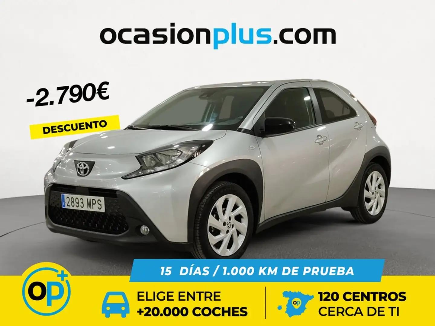 Toyota Aygo Play Gris - 1