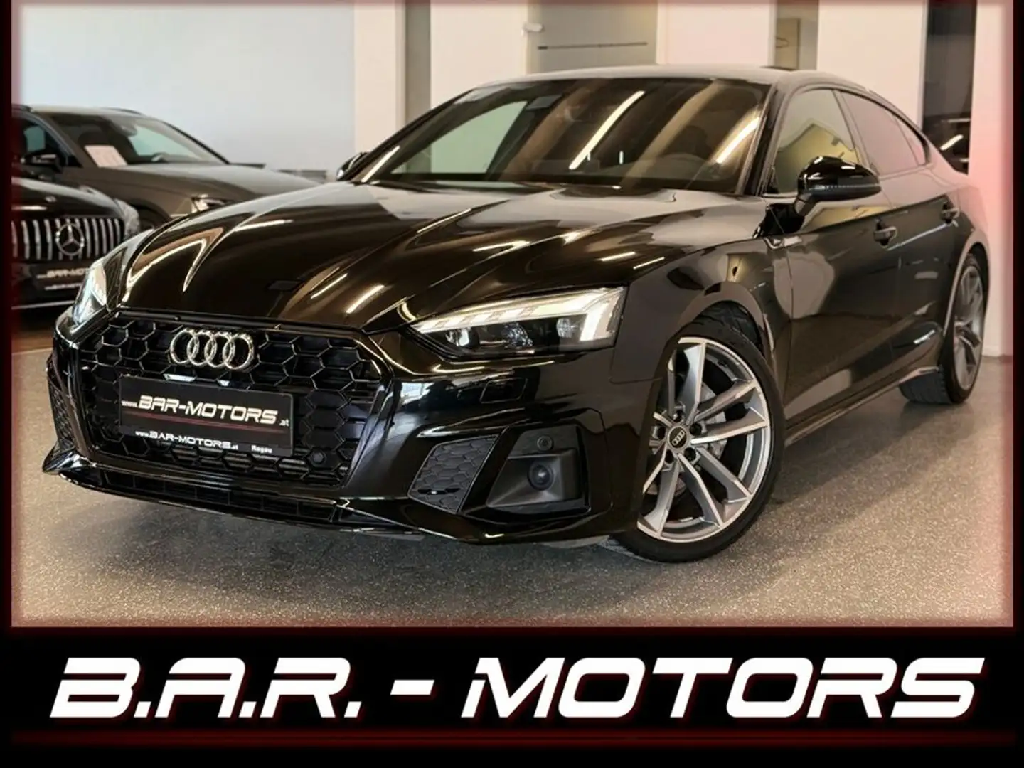 Audi A5 40TFSI 3xSLINE*MATRIX*VIRTUAL*LANE*ACC*KAMERA* Schwarz - 1