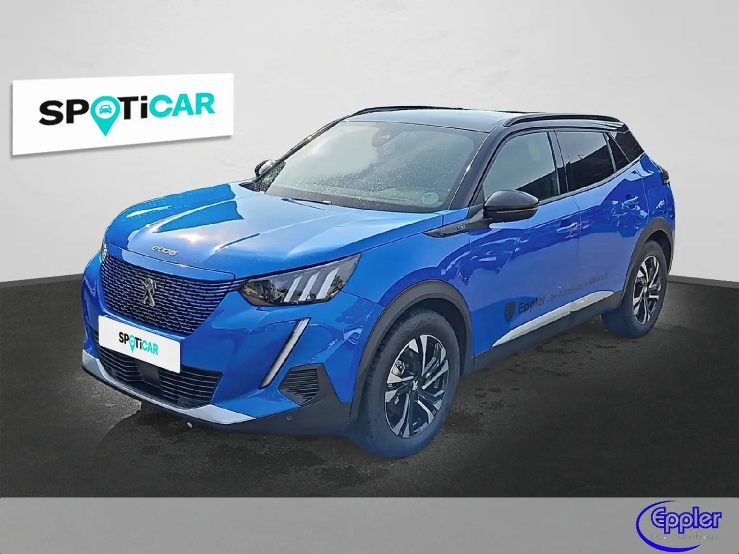 Peugeot 2008 2008 Elektro GT Panodach Kamera Navi Blau - 1