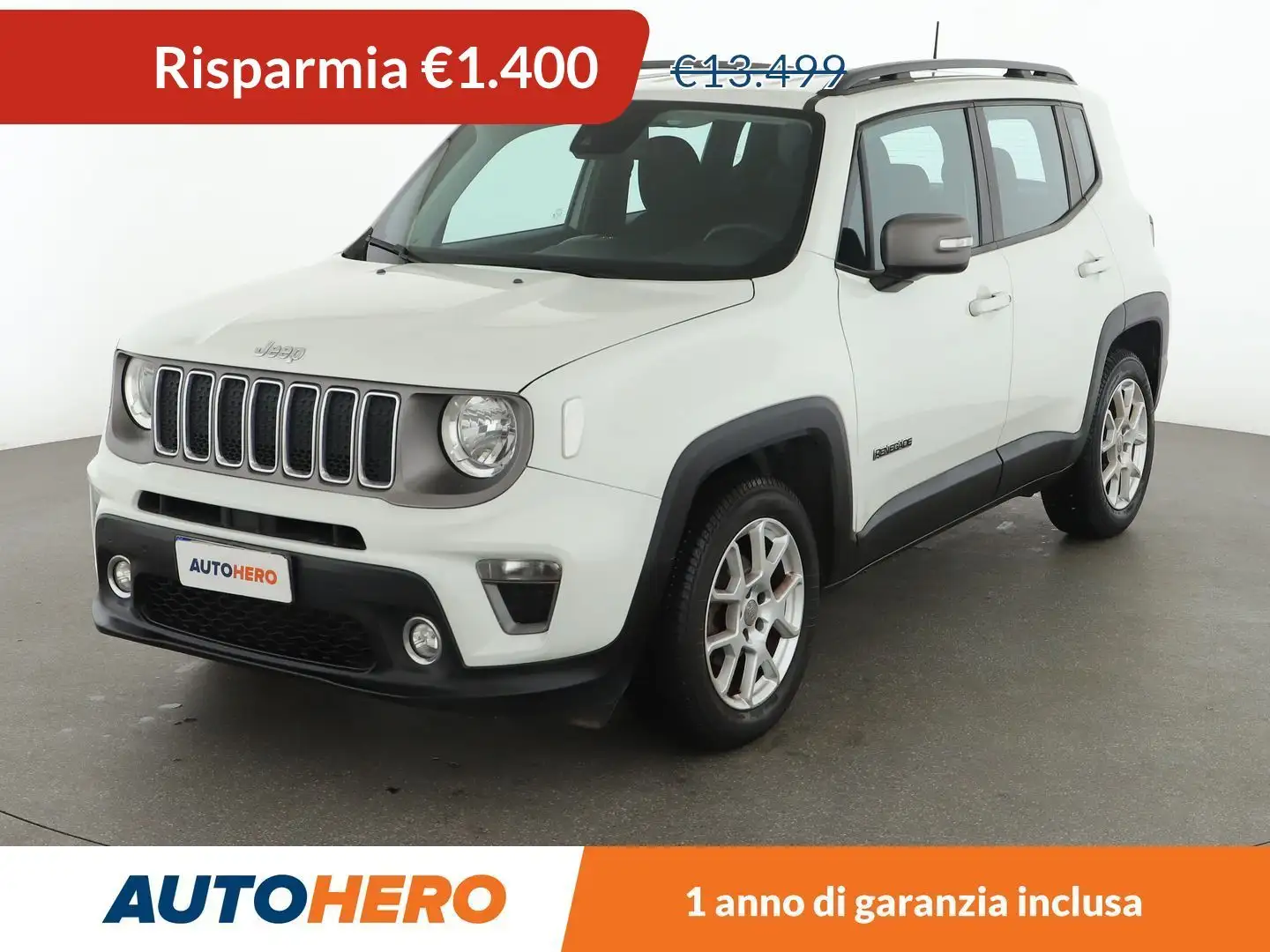 Jeep Renegade 1.0 TGDi Limited Bianco - 1