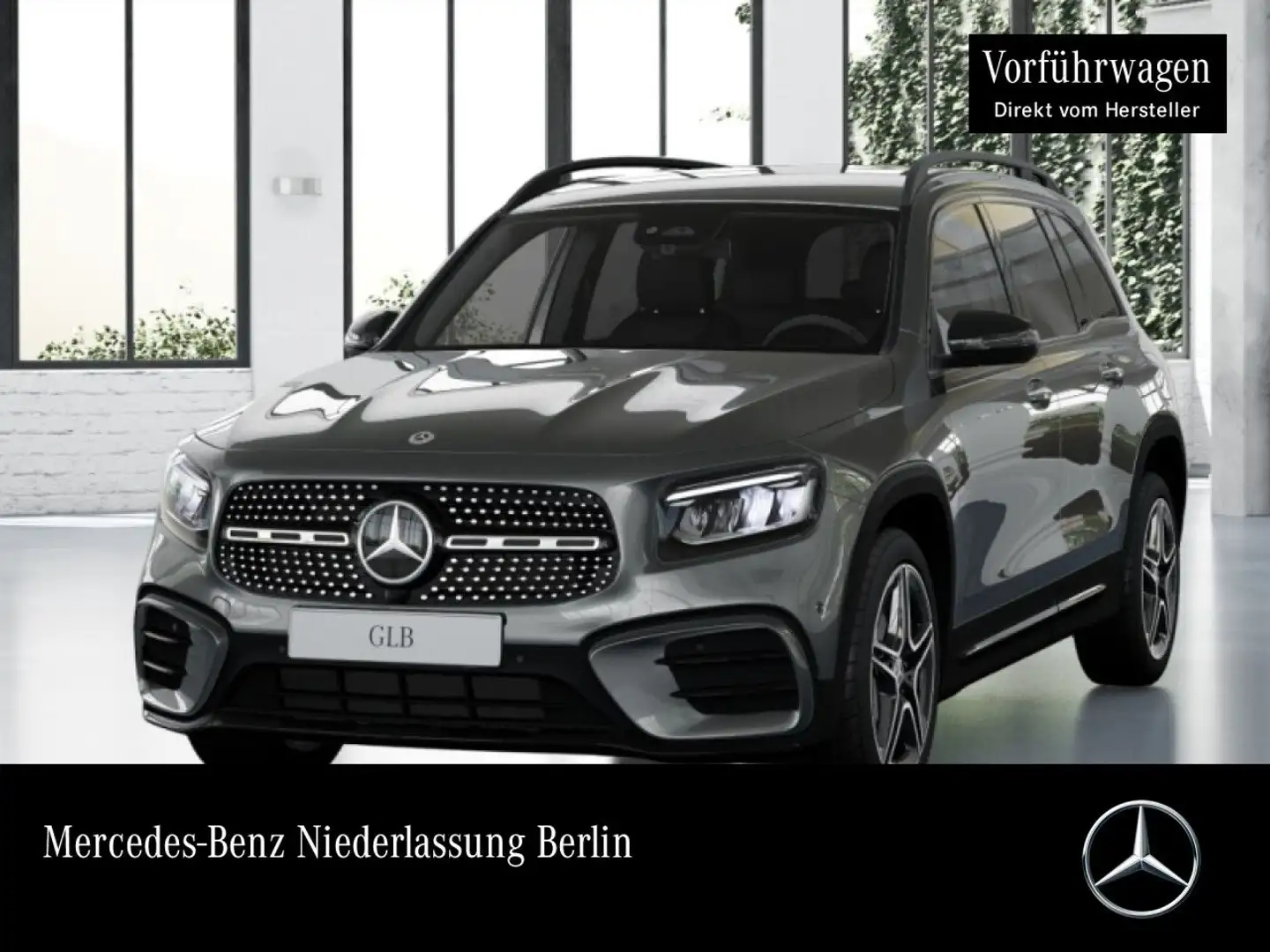 Mercedes-Benz GLB 200 AMG+NIGHT+LED+KAMERA+19"+TOTW+KEYLESS+7G Grau - 1