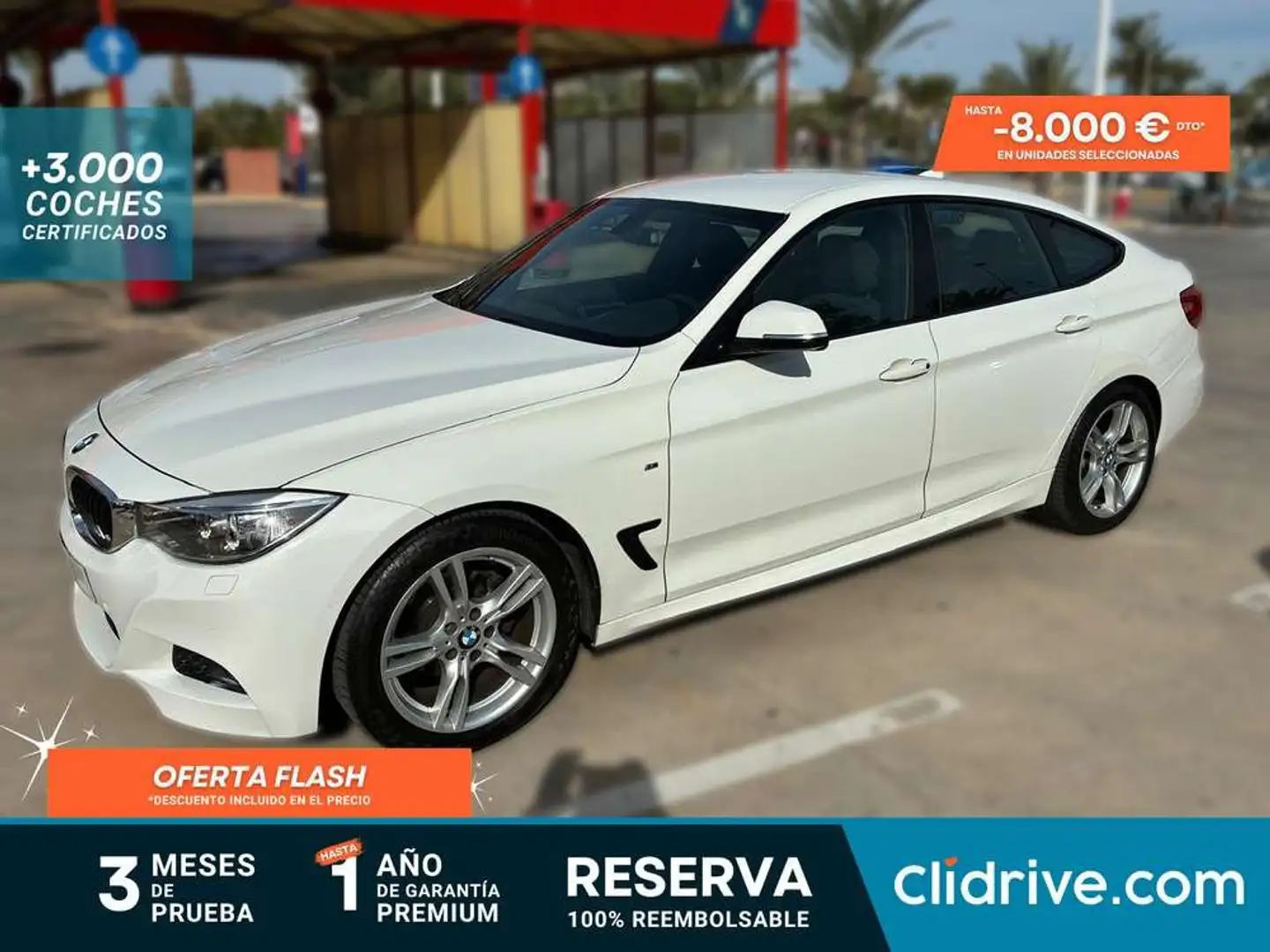 BMW 318 318dA Gran Turismo Blanco - 1