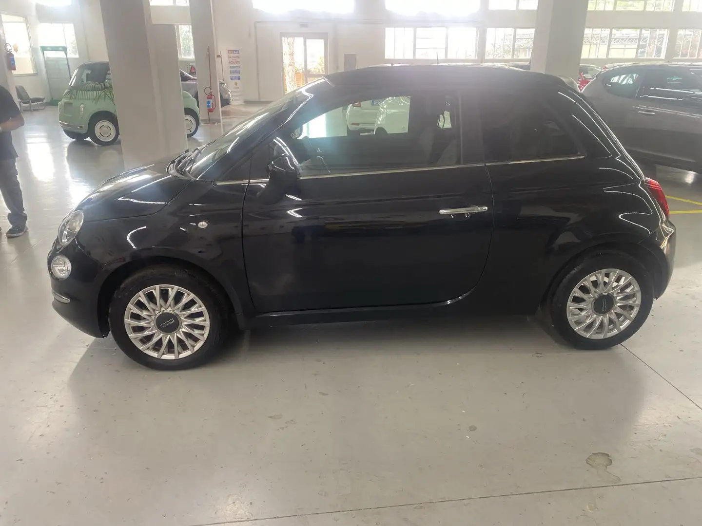 Fiat 500C FIAT 500 1.4 16 My24 500 Cabrio 1.0 70 CvHybrid Nero - 2