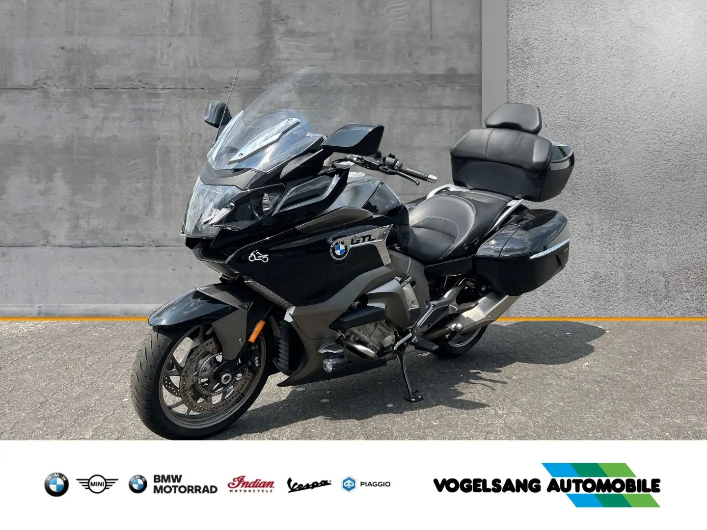 BMW K 1600 GTL Seitenkoffer, Topcase, Radio, Zusatzs Negru - 1