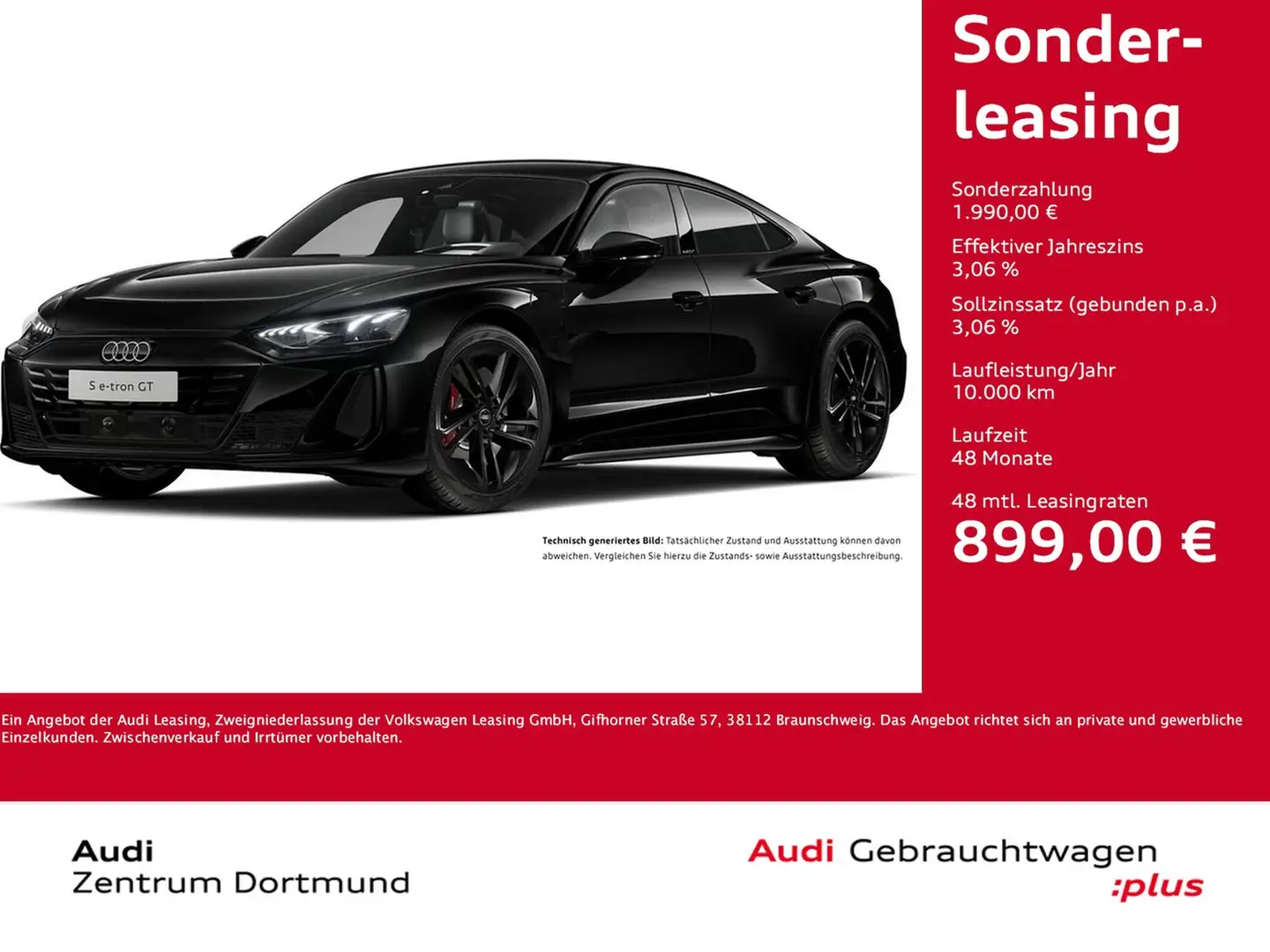 Audi e-tron GT quattro PANO B&O 360CAM LM21 HEAD-UP Schwarz - 1