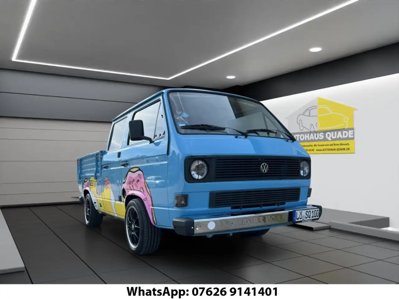 Volkswagen T3 Pritsche Doppelkabine 1,9TDI-Umbau / Sandgestra, foto 7