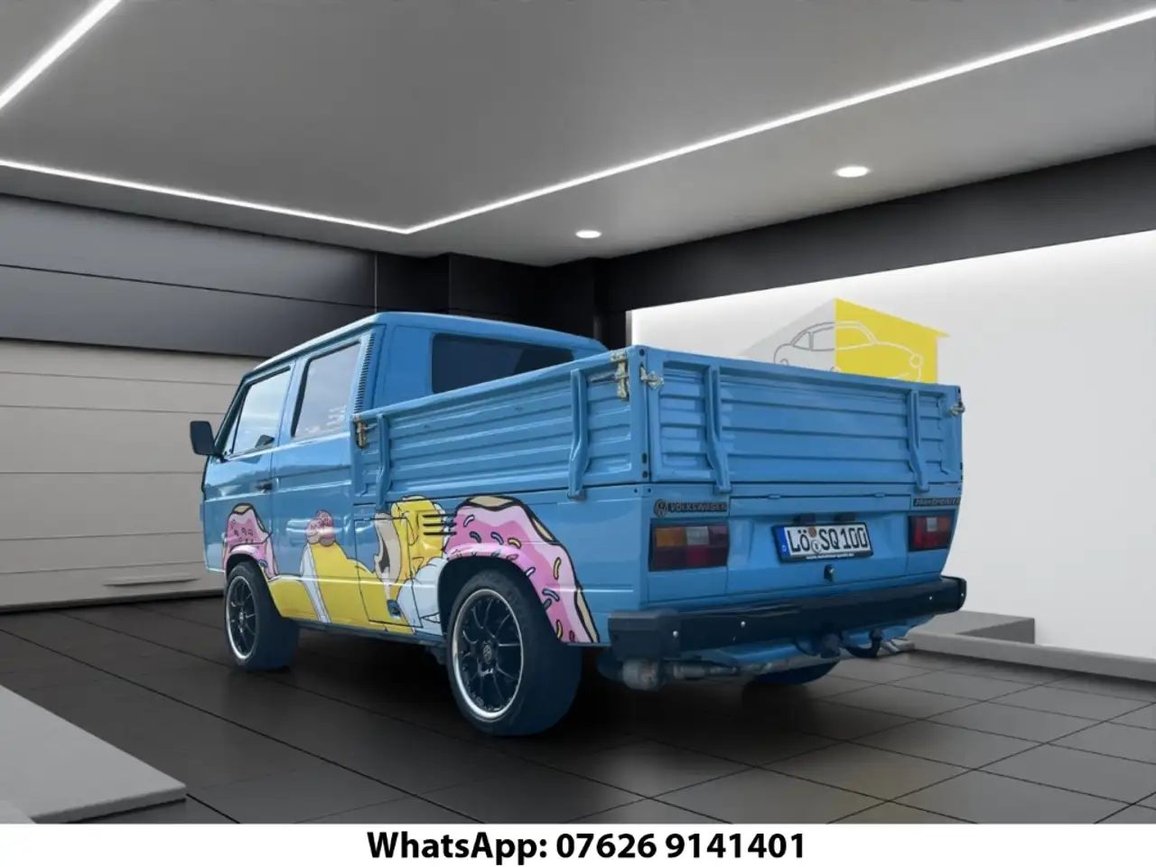 Volkswagen T3 Pritsche Doppelkabine 1,9TDI-Umbau / Sandgestra, foto 3