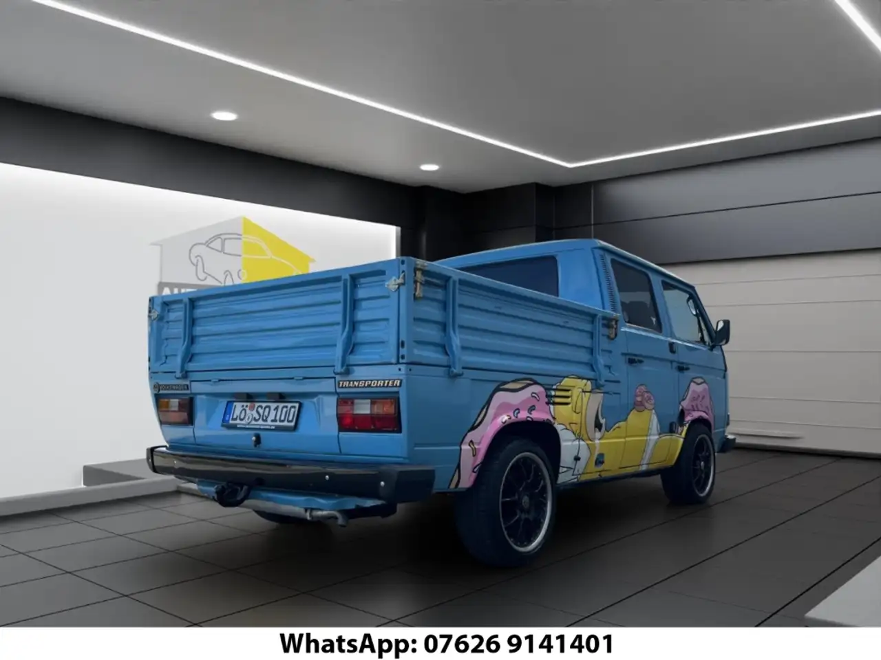 Volkswagen T3 Pritsche Doppelkabine 1,9TDI-Umbau / Sandgestra, foto 5