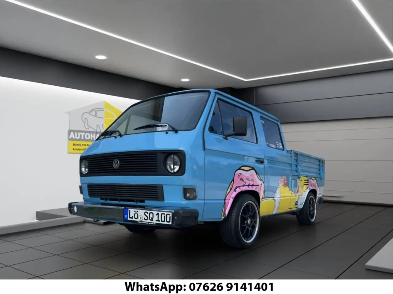Volkswagen T3 Pritsche Doppelkabine 1,9TDI-Umbau / Sandgestra, foto 1