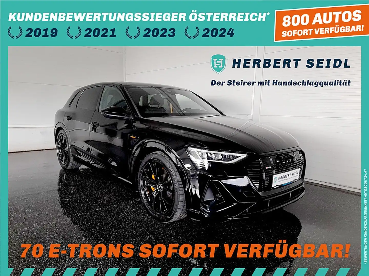 Audi e-tron 50 quattro S-line Black Edition *NP: € 92.277 /... Negru - 1