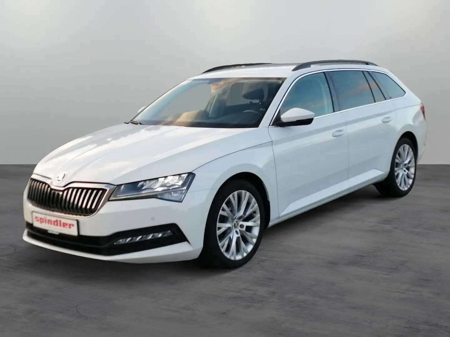 Skoda Superb Combi Amb. TSI DSG LED AHK virtual 18" Blanc - 2
