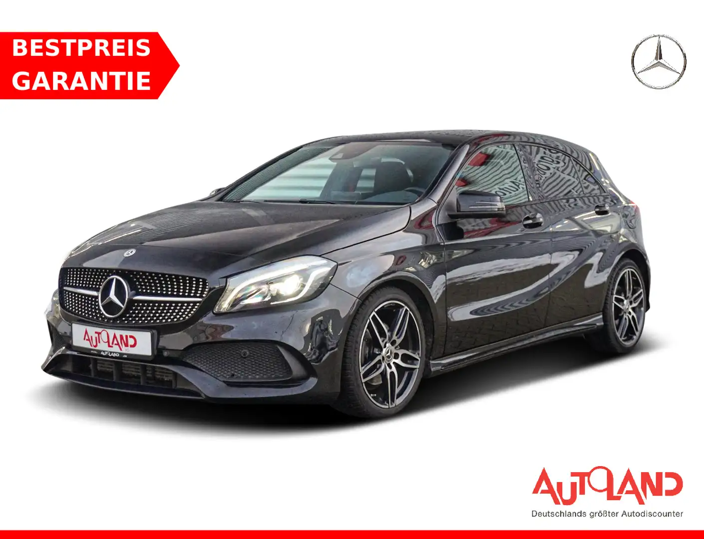 Mercedes-Benz A 200 A200 AMG Line LED Navi Panorama Android Apple Schwarz - 1