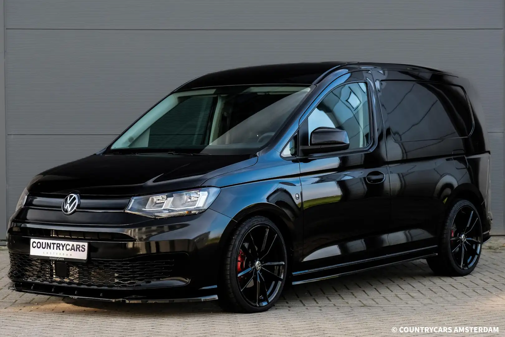 Volkswagen Caddy Cargo 2.0 TDI Exclusive | Maxton Package | CruiseC Schwarz - 1