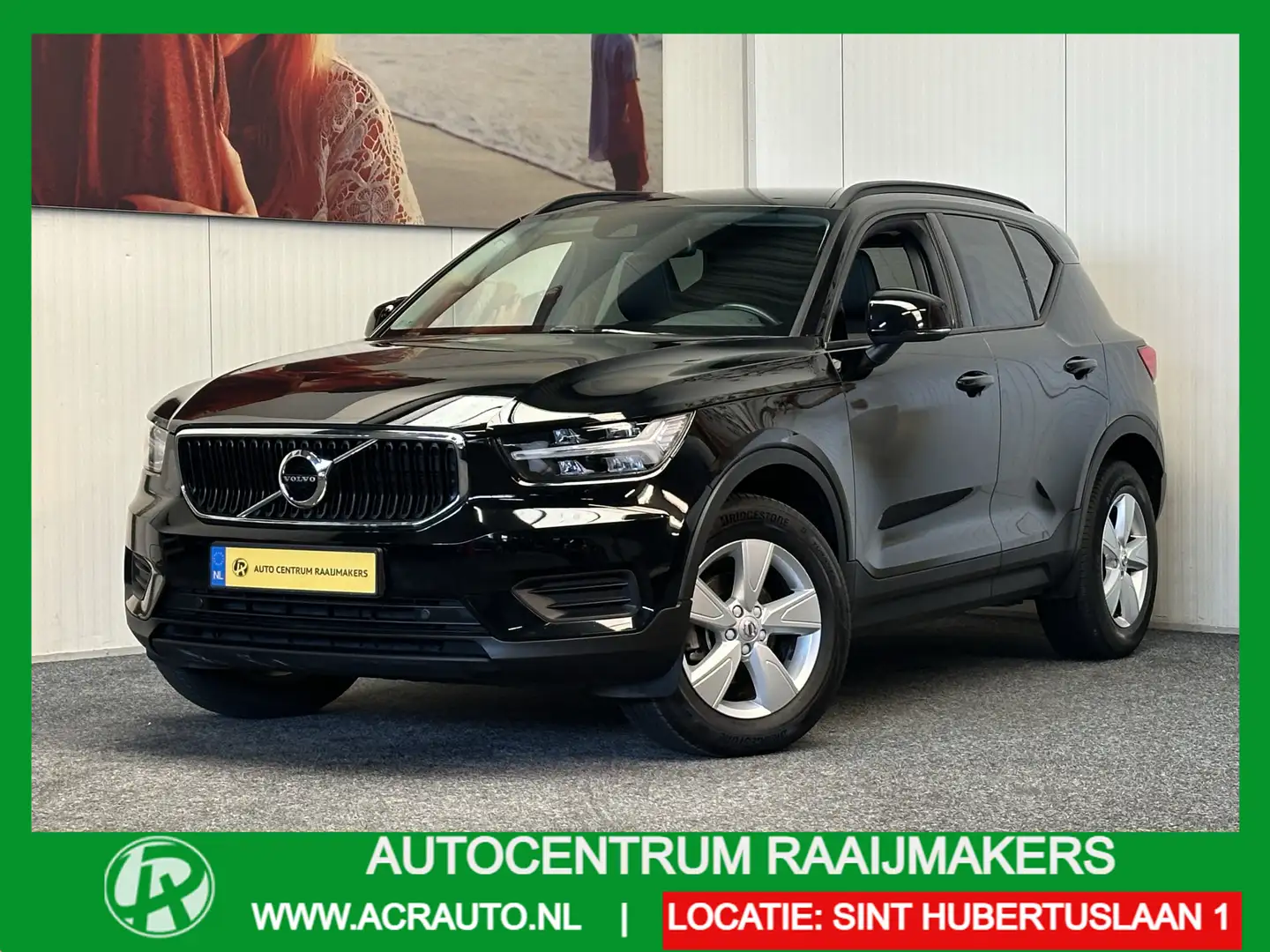 Volvo XC40 1.5 T3 157 PK CRUISE CONTROL HALF LEDER DEALER OND Zwart - 1