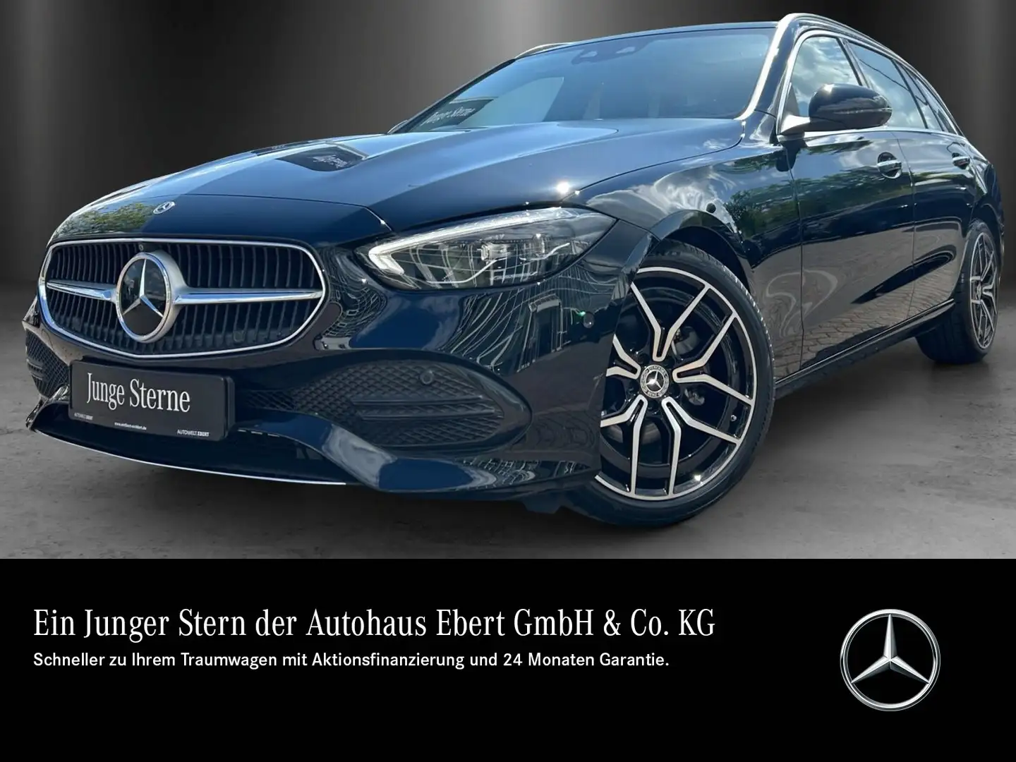 Mercedes-Benz C 180 T €71.715- DISTR Masage Standhz Memo KeyGo Schwarz - 1